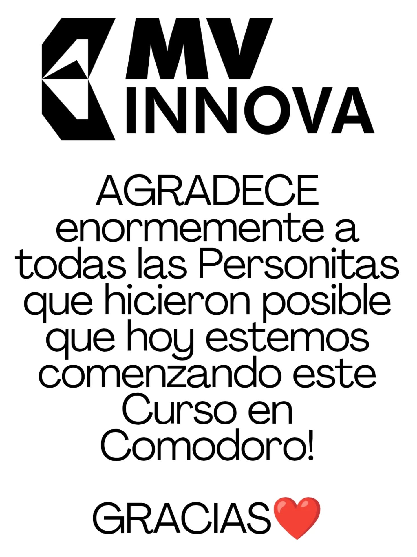 Solo Decir ❤️ GRACIAS GRACIAS GRACIAS ❤️ Gente hermosa de Caleta Olivia y Comodoro por recomendar Nuestro Curso!Hoy daremos Comienzo,También a la gente que confía en nuestro Laburo como capacitadoras!